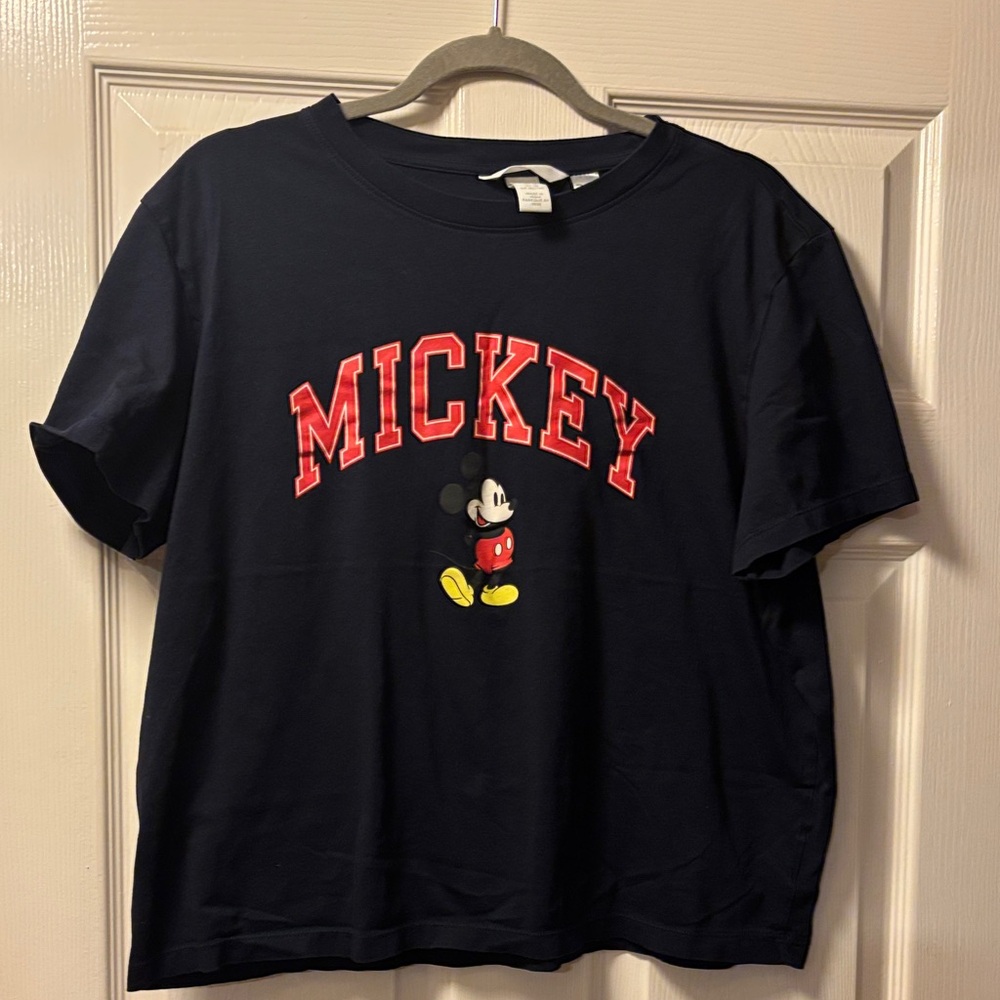 Mickey Mouse Women’s T-Shirt - Navy Blue